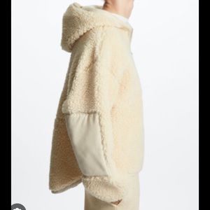 COS Teddy Half-Zip Hoodie